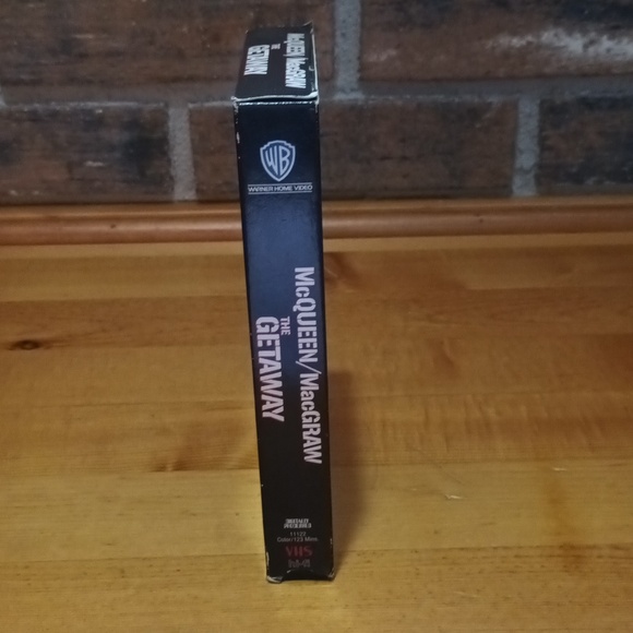 6/$15 The getaway 1972 vhs tape - Picture 2 of 7